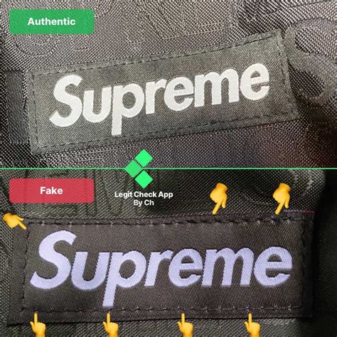 supreme waist bag ss19 real vs fake|authentic supreme vs faux.